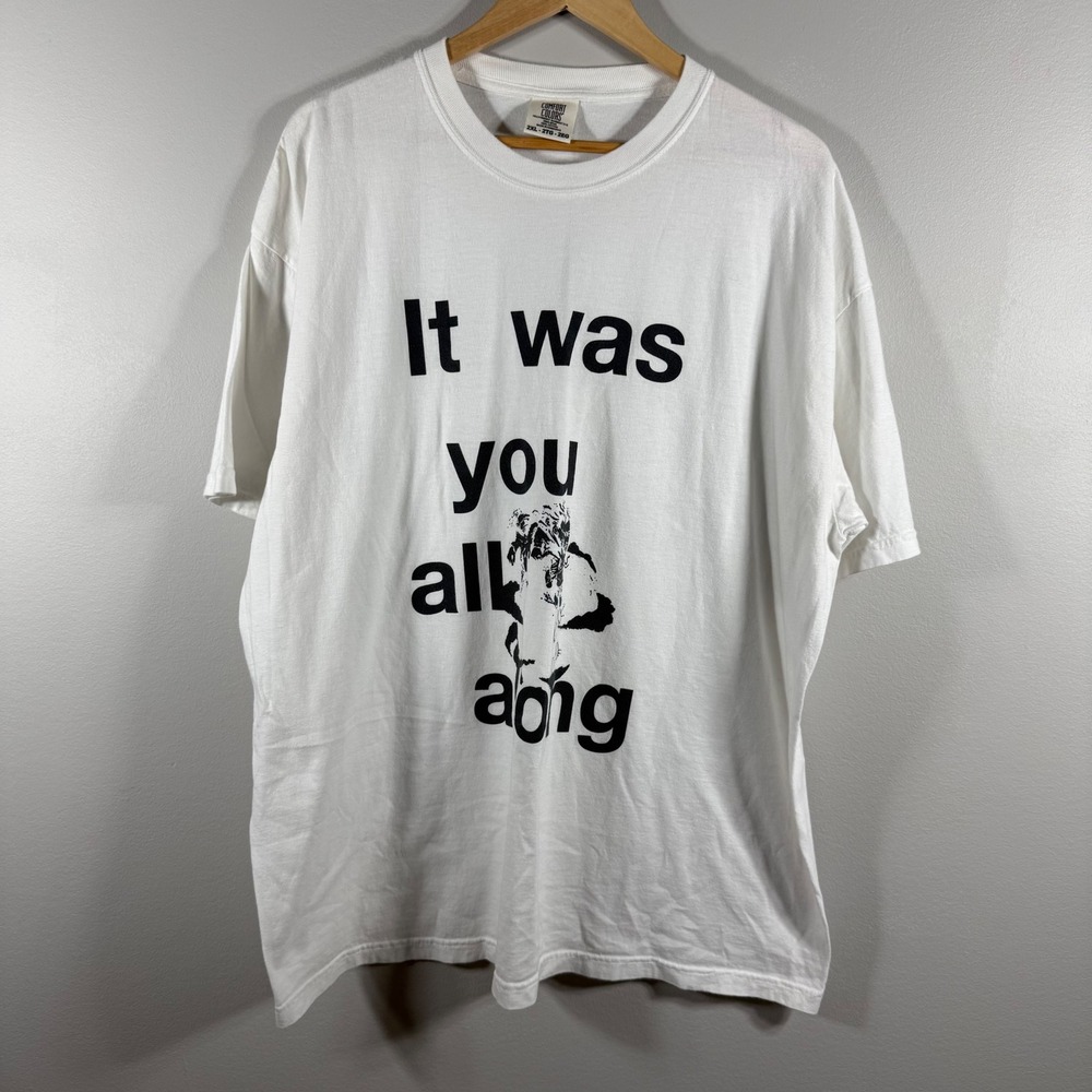 Russ It Was You All Along Tour Chicago T-Shirt White 2XL
